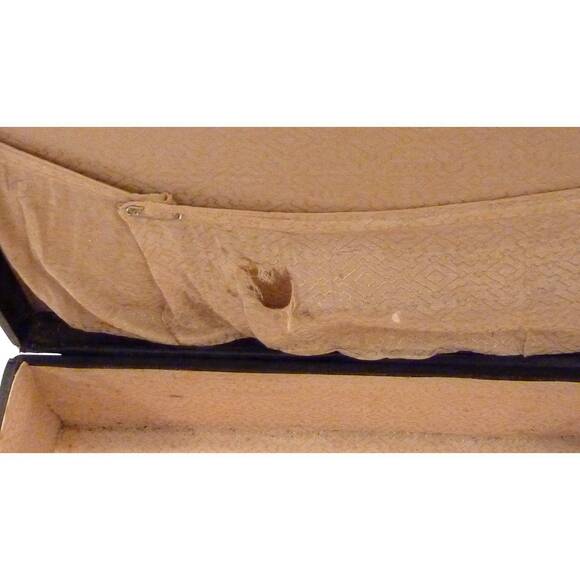 Vintage Hard Case Suitcase Luggage Train Travel Western Americana Decor - Picture 6 of 9